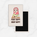 Fridge Magnet Kulkas Rectangle Quetos "Perut Happy Hidup Happy" size 54 x 78 cm Fridge Magnet Kulkas Rectangle Quetos "Perut Happy Hidup Happy" size 54 x 78 cm